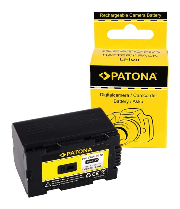 Battery PANASONIC CGR-D220 CGR-D16 NV-Serie