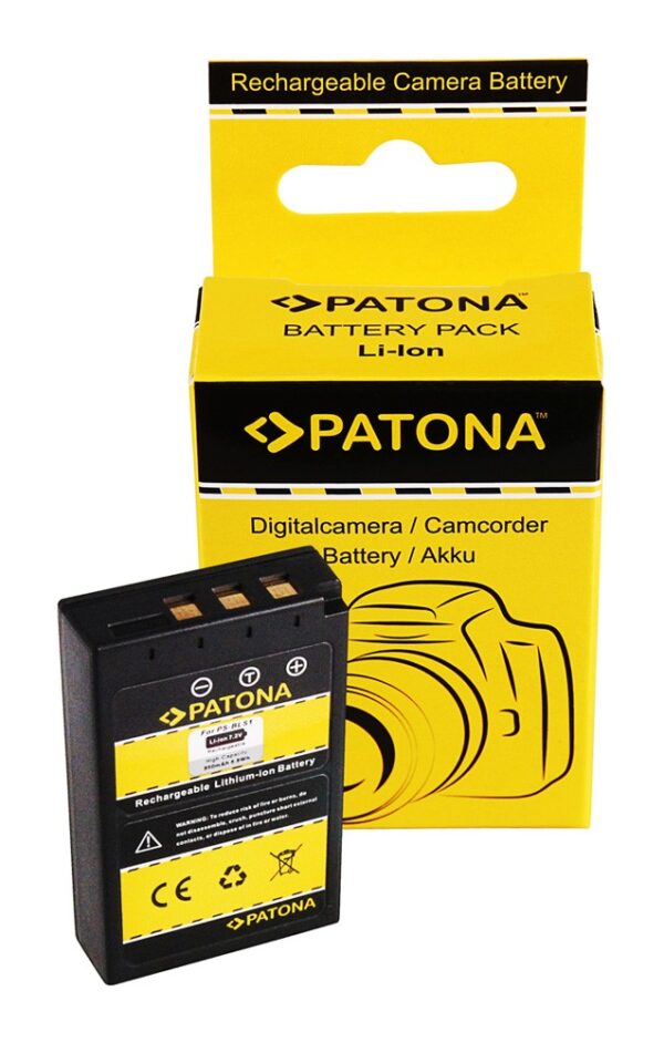 Battery Olympus BLS1 E400 E410 E420 E450 E-PL1 E-P2 E-P1 E-P2