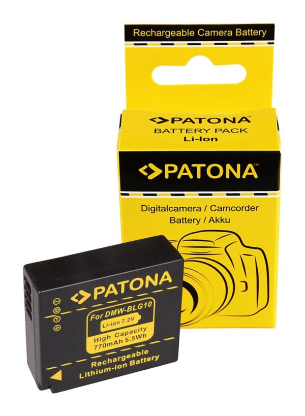 Battery Panasonic DMC-GF6 DMW-BLG10 CS-BLG10MC