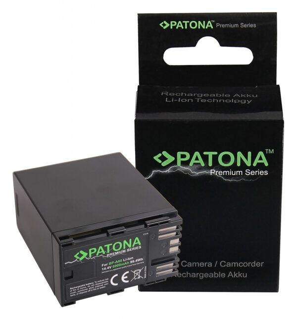 Premium Battery Canon BP-A60 EOS C200 C200B C200 PL C300 Mark II XF705 CA-CP200L 6900mAh