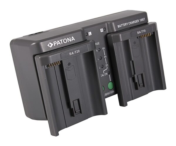 Dual Charger Nikon EN-EL18 EN-EL4 LP-E4 BA-T10 BA-T20 MH-26