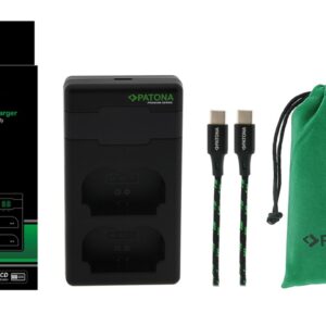 Premium Twin Performance PD Charger Fuji NP-W235 Fujifilm X-T4 XT4 incl. USB-C Cable